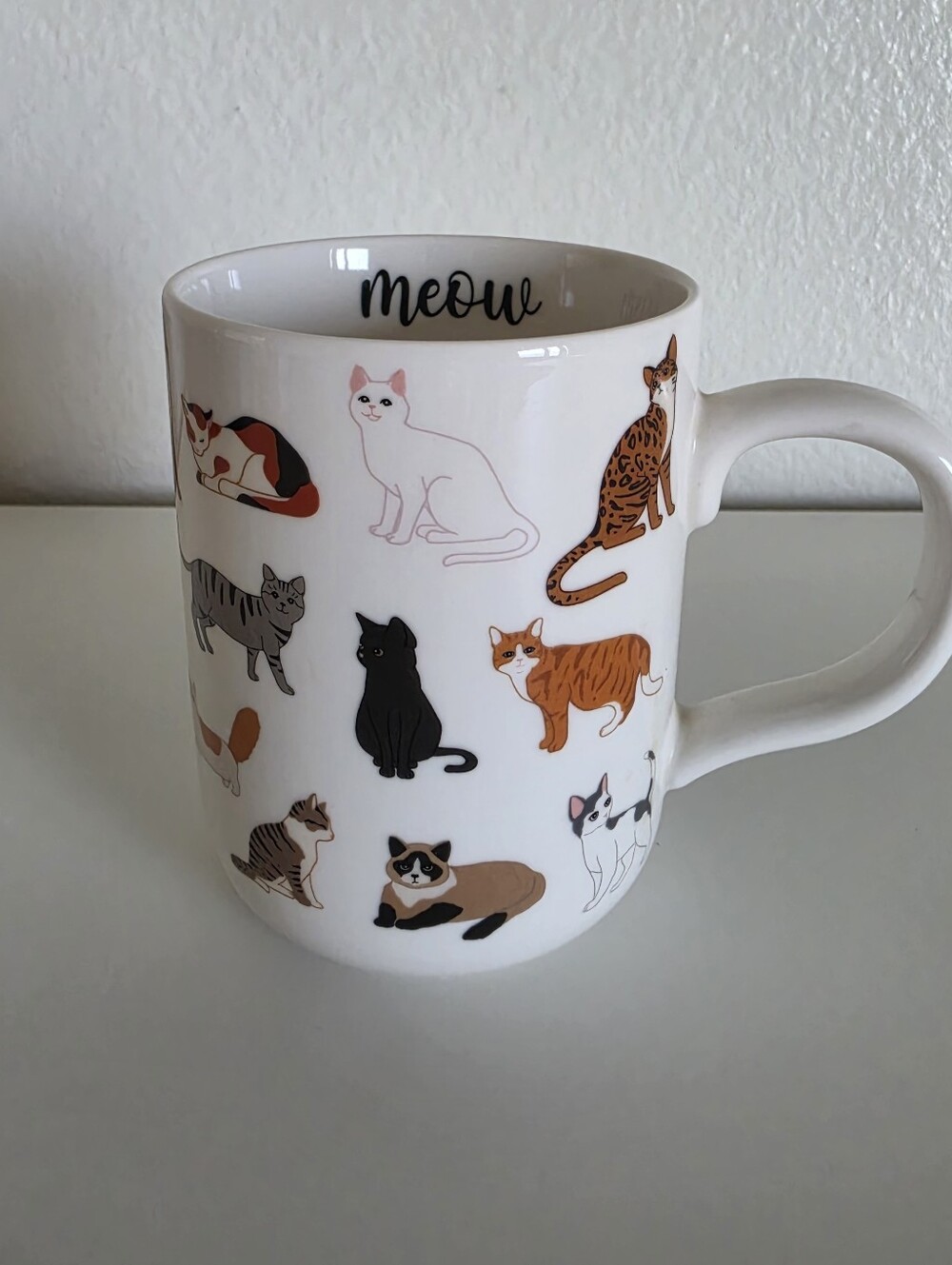 Cat (Meow) Mug